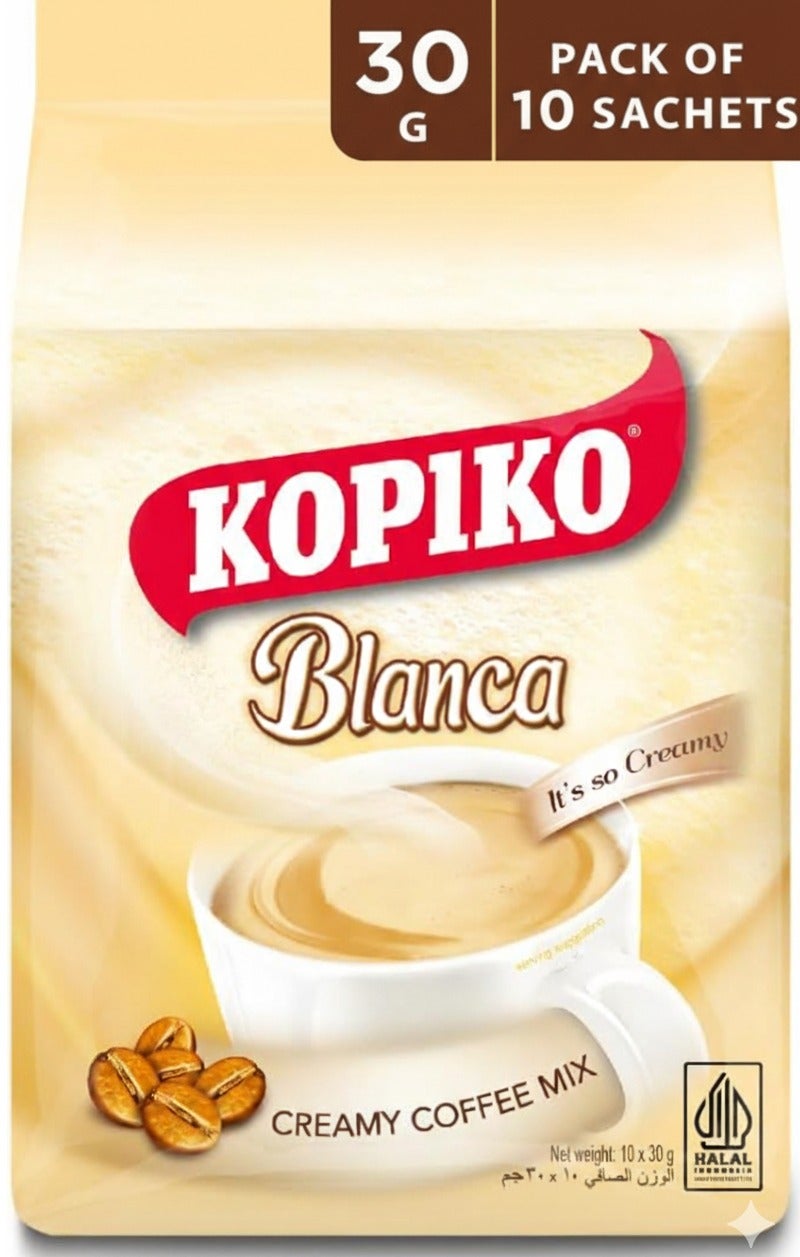 Kopiko Creamy Coffee Mix 30grams Pack of 10 - Image 1